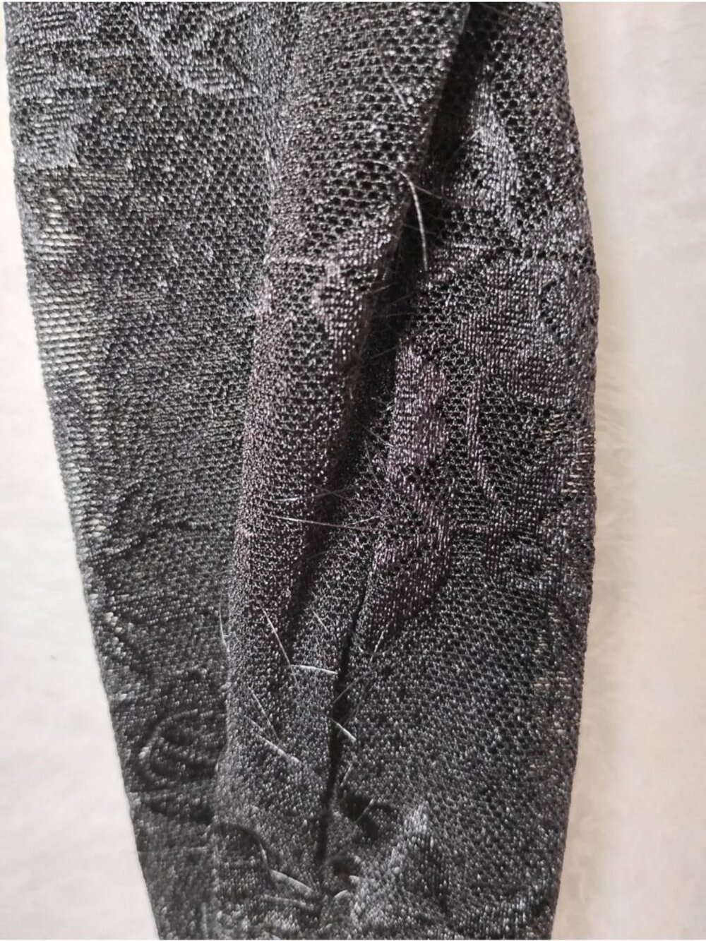 Hot Topic Black Velvet Corset Dress Y2K Whimsigoth Skulls Stretch Hi Lo XL Black - Picture 12 of 12